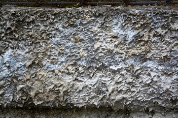 Spray cement concrete coating, background