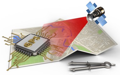 3d gps chip