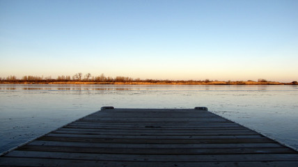 Fototapeta na wymiar Pike Lake Saskatoon