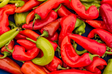 Red and Green Chili Pepper Stack