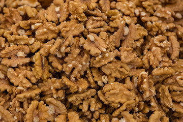 Cracked walnut meat for sale