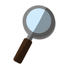 magnifying glass icon image vector illustration design