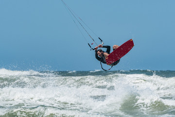 Kite Surfer on a sunny day