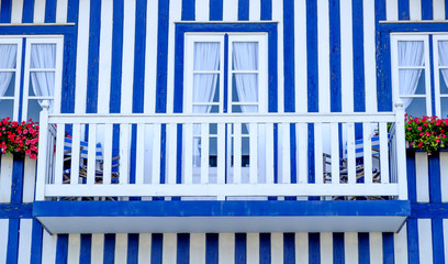 Fototapeta premium Houses of aveiro