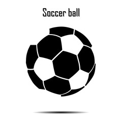 Obraz premium Soccer ball icon
