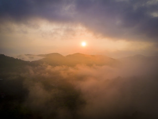 cloudy sunrise  - 168130970