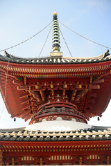 Fototapeta na wymiar Temple Jyonji Tahōtō-1
