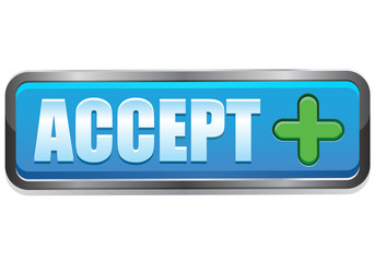 Accept vector button