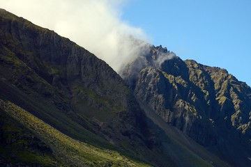 Landscape at Hvalnes, Iceland