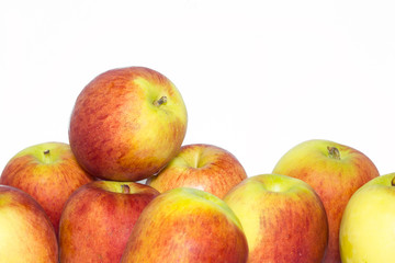 Apple red ready to eat