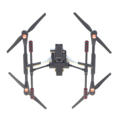 Professional Drone isolated on background. 3d illustration