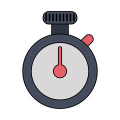 analog chronometer icon image vector illustration design 