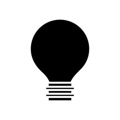 Obraz premium light bulb icon