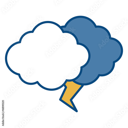"cloud and thunder icon" Stock image and royalty-free vector files on