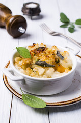 Casserole with pasta