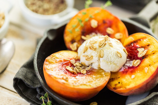 Grilled Peaches