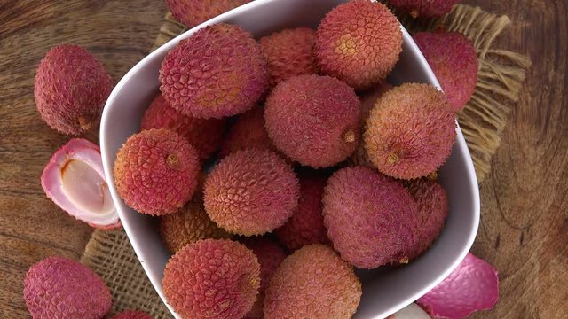 Lychees seamless loopable; 4K UHD)