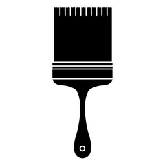 paint brush isolated icon vector illustration design