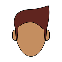 man with tan skin  avatar icon image vector illustration design 