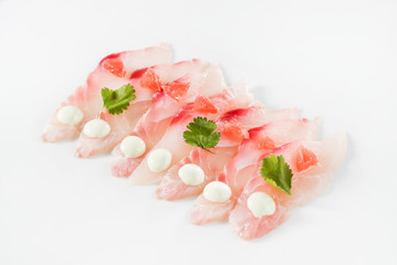 Fototapeta na wymiar tasty sashimi