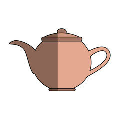 kettle coffee tea hot beverage fresh vector illustration