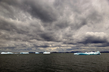 Iceberg at the San Rafael Lagoon, Patagonia, Chile