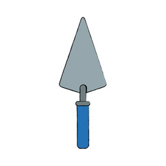 spatula handle tool instrument on a white background vector illustration