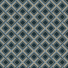 Abstract geometric pattern. A seamless background. Gray and blue texture.