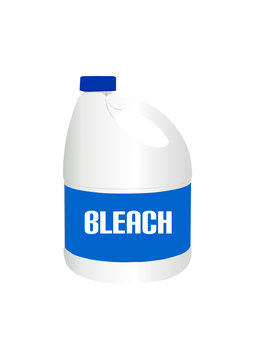 Bleach in Plastic Bottle