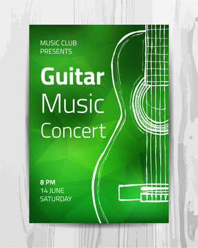 Club music concert poster