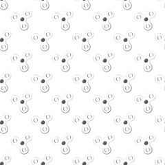 Seamless wallpaper pattern with hand spinner toys