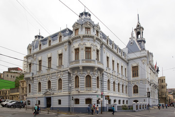 Headquarters of Navy in Valparaiso, Chile