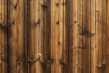 wooden planks stained