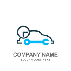 Automotive Service Car Logo