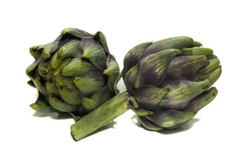 Obraz premium Zwei Artischocken