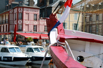 Naklejka premium Port Honfleur