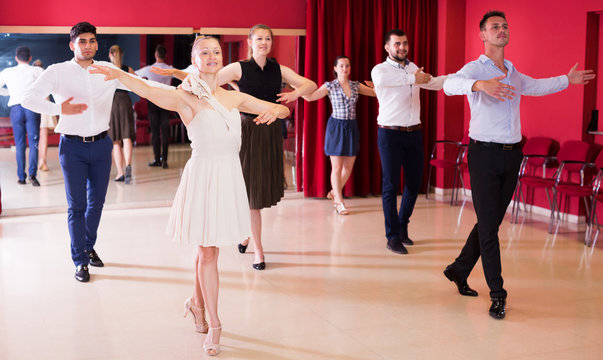 People Dancing Slow Ballroom Dances