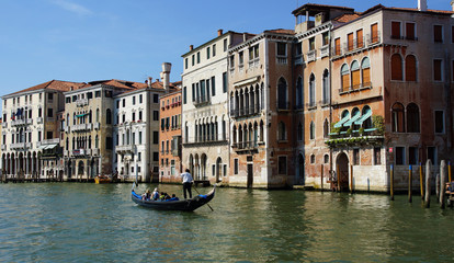 Gondole sur le Grand Canal