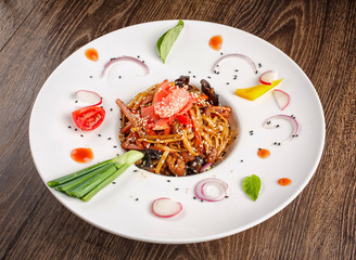 Asian style noodles