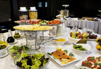 buffet  for lunch