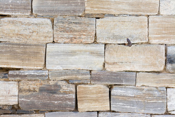 Pattern of chalk stones, wall texture and background