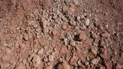 the texture of the clay