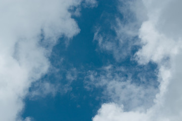 Cloud clear sky for background