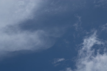 Naklejka na ściany i meble Cloud clear sky for background