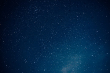Many stars on night sky, stars background