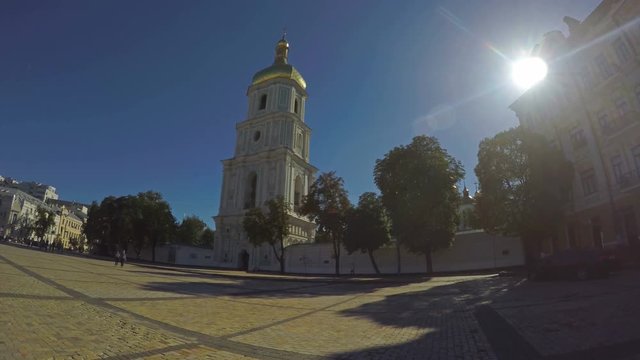Walking In The Cathedral of St. Sophia of Kiev