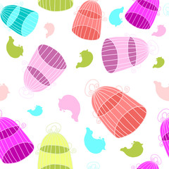 Abstract background seamless texture turtle and blue eggs