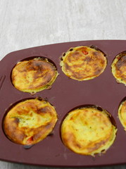 muffins aux légumes d'été
