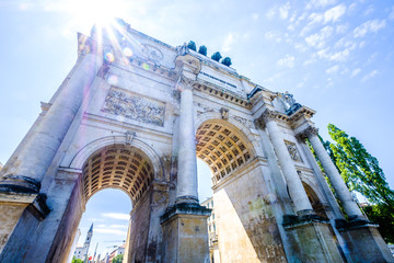 siegestor in munich