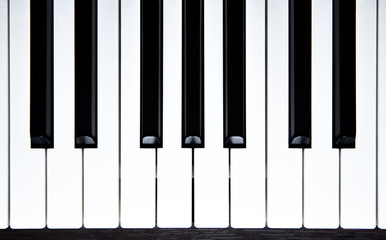 Naklejka premium piano keys-top view